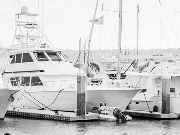 Image of boats in San Diego Harbor