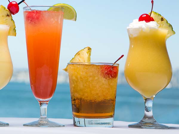 Tropical drinks