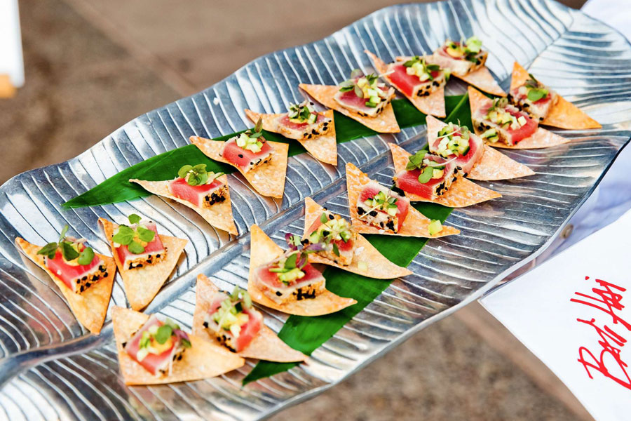 tuna and crackers appetizers