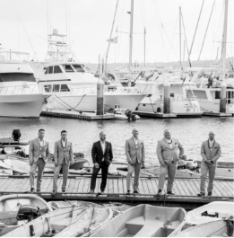 Men on a dock